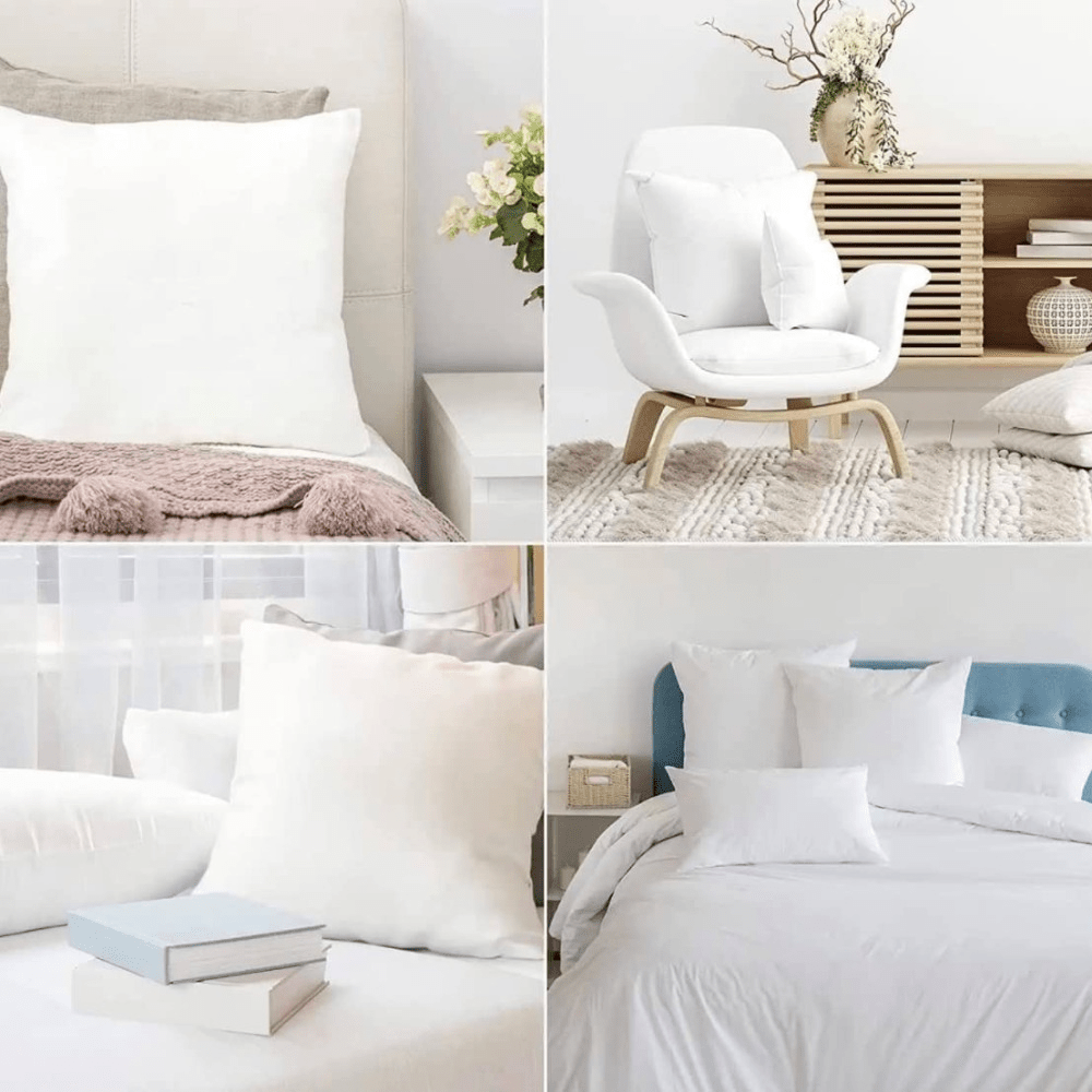 Kit 2 Peças de Inserções de Travesseiro para Decoração Ortoluxxe