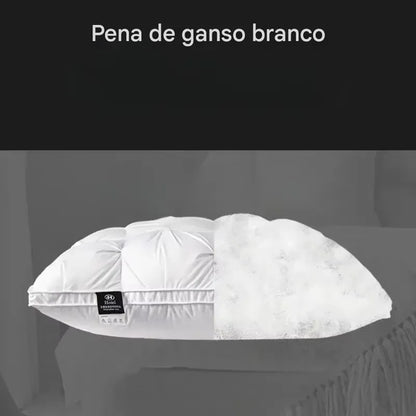 Travesseiro Penas de Ganso - Ortoluxxe