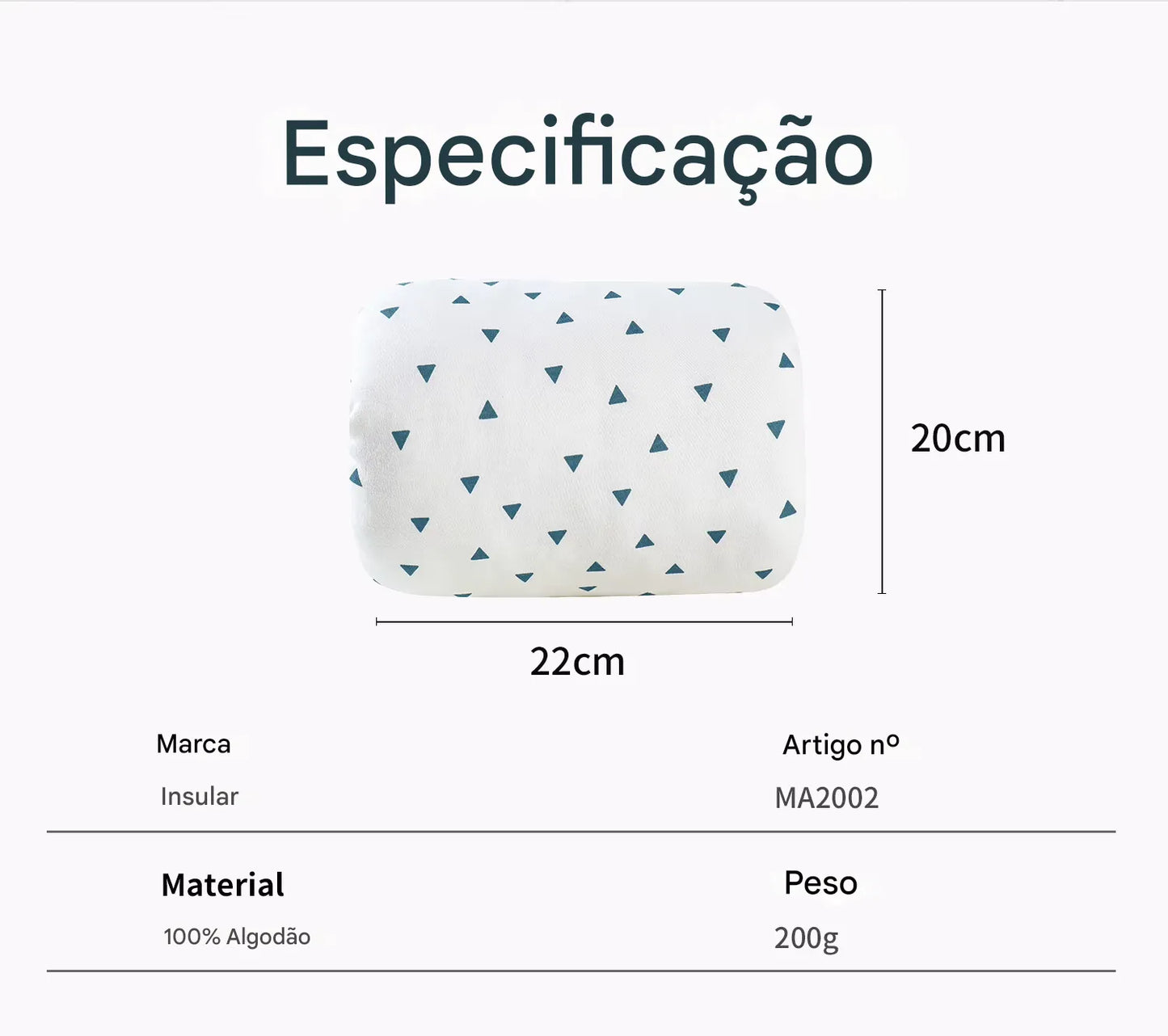 Almofada de Amamentação Suporte para Cintura e Mãos Livres Ortoluxxe