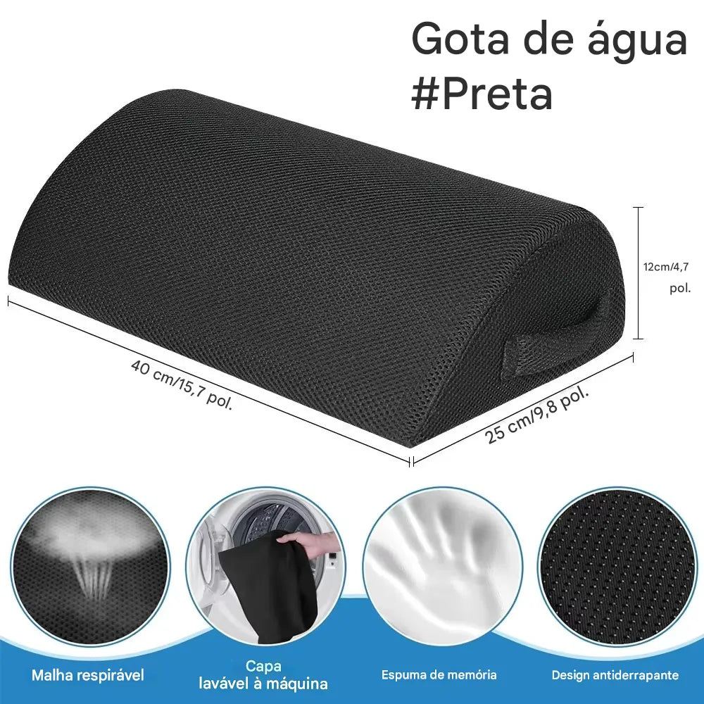 Travesseiro de Apoio Ergonômico para Pés - Ortoluxxe
