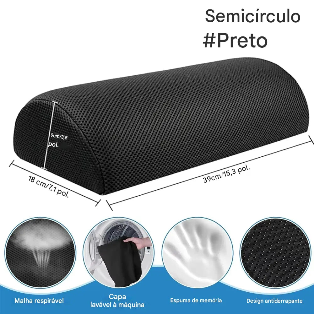 Travesseiro de Apoio Ergonômico para Pés - Ortoluxxe