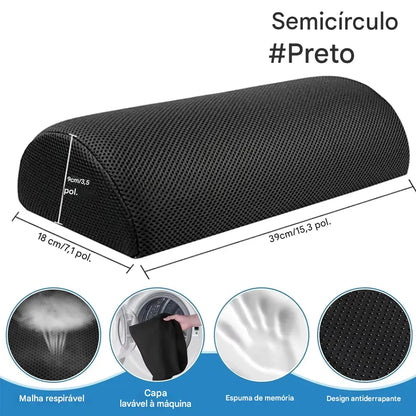 Travesseiro de Apoio Ergonômico para Pés - Ortoluxxe