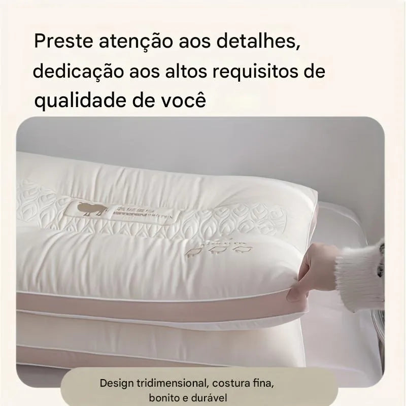Travesseiro de Cama de Hotel de Luxo Ortoluxxe