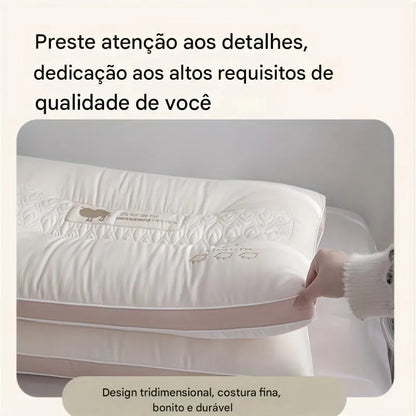Travesseiro de Cama de Hotel de Luxo Ortoluxxe
