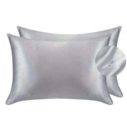 Kit 2 Unidades de Fronha de Poliéster Luxuosa com Fecho de Zíper Ortoluxxe