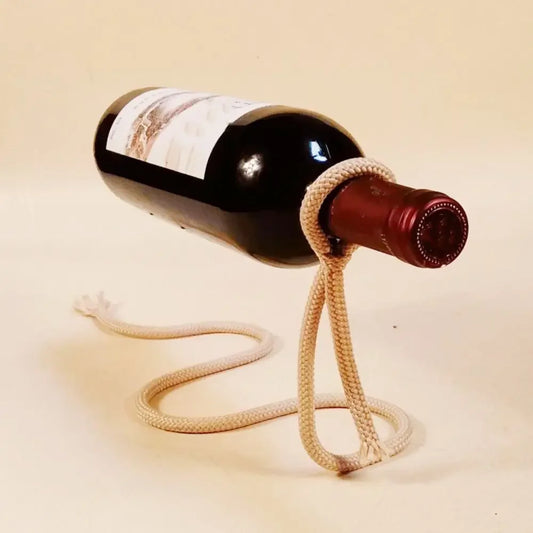Suporte de Vinho em Forma de Cordas para Cozinha e Bar Lenogue