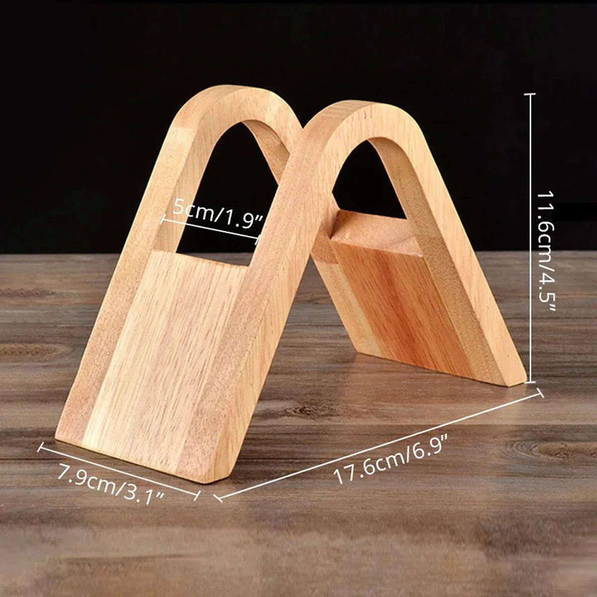 Suporte para Filtro de Café em Bambu Maciço Vertical Lenogue