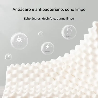 Travesseiro de Látex Tailandês Luxxe